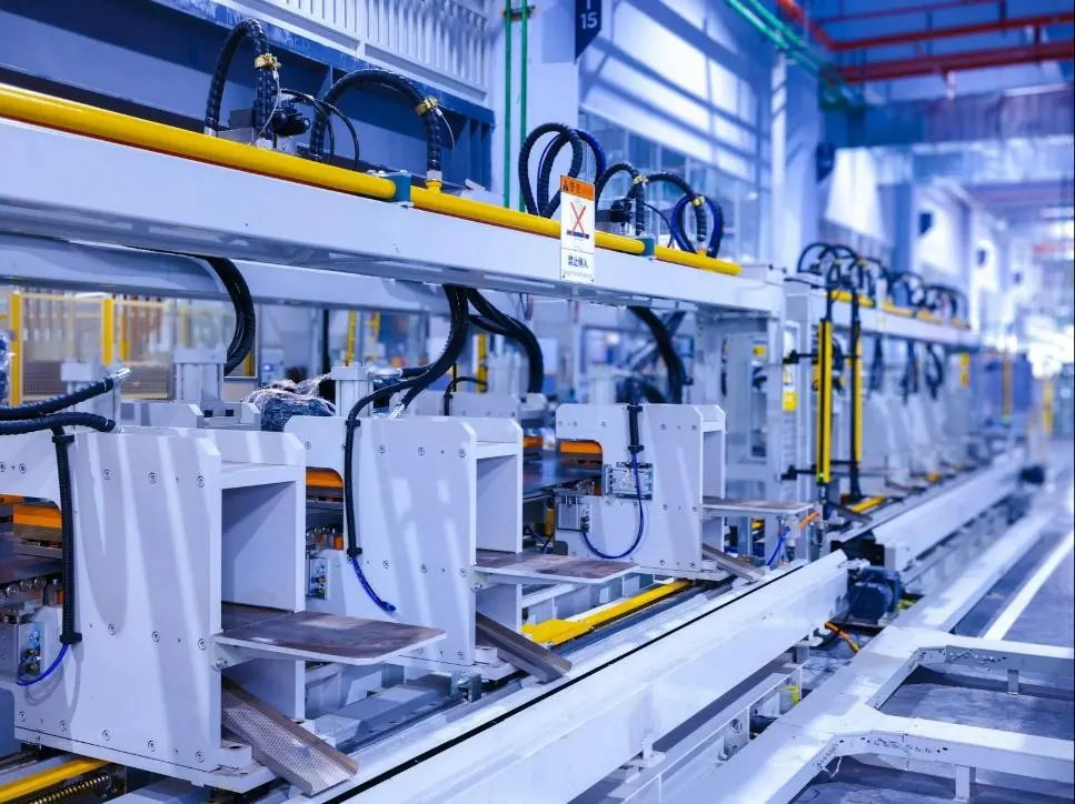Automatisierte Fertigungslinie